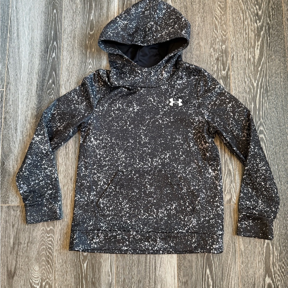 Under Armour Black and White Patterned Hoodie